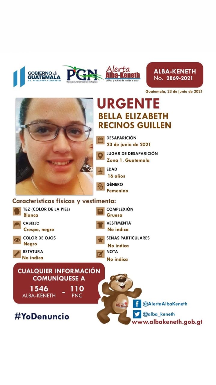 Bella Elizabeth Recinos Guillen